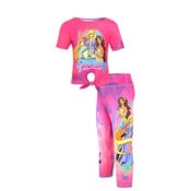 Wholesale - FAIRYTALE PRINCESS TIE FRONT T-SHIRT ACTIVEWEAR SET BUTTERFLY PRINCESS 4-ASST SIZE 4-6X C/P 48, UPC: 850054758590
